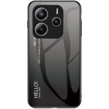 Захисний чохол Deexe Gradient Color для Xiaomi Redmi Note 14 5G - Black / Grey: фото 1 з 10