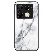 Захисний чохол Deexe Gradient Pattern для Infinix Note 40 Pro - White: фото 1 з 7