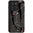 Захисний чохол Deexe Gradient Pattern для Motorola Edge 60 Pro - Gold / Black (381731BF)