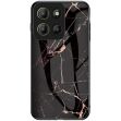 Захисний чохол Deexe Gradient Pattern для Motorola Moto G15 - Gold / Black (377415BF)