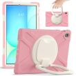 Защитный чехол Deexe Hand Grip для Samsung Galaxy Tab S10 FE Plus - Pink (378522P)