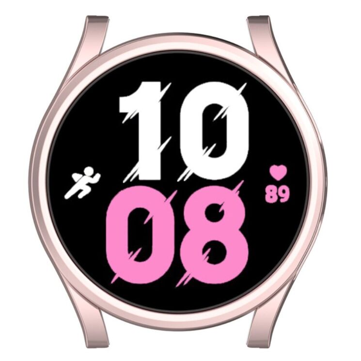 Захисний чохол Deexe Hard Frame для Samsung Galaxy Watch 4 / 5 (40mm) - Light Pink: фото 4 з 7