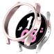 Захисний чохол Deexe Hard Frame для Samsung Galaxy Watch 4 / 5 (40mm) - Light Pink (284635LP). Фото 1 з 7