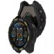 Защитный чехол Deexe Hollow Cover для Garmin Fenix 8 (51mm) - Black / Green (367201BG). Фото 2 из 3