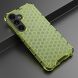 Защитный чехол Deexe Honeycomb Series для Samsung Galaxy S25 Plus (S936) - Green (371907G). Фото 3 из 5