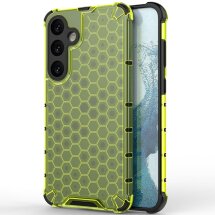 Защитный чехол Deexe Honeycomb Series для Samsung Galaxy S25 Plus (S936) - Green: фото 1 из 5