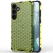 Защитный чехол Deexe Honeycomb Series для Samsung Galaxy S25 Plus (S936) - Green (371907G). Фото 1 из 5