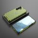 Защитный чехол Deexe Honeycomb Series для Samsung Galaxy S25 Plus (S936) - Green (371907G). Фото 2 из 5