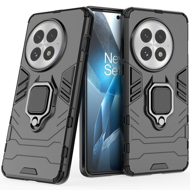 Защитный чехол Deexe Hybrid Case для OnePlus 13 - Black: фото 1 из 6