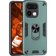 Защитный чехол Deexe Hybrid Shell для Realme 16 Pro Plus - Green: фото 1 из 7