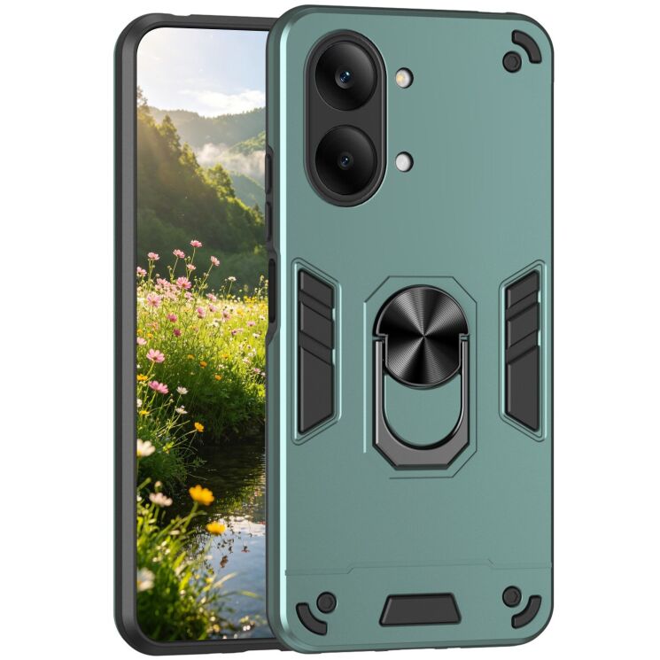 Защитный чехол Deexe Hybrid Shell для Xiaomi Poco X8 Pro Max - Green: фото 1 из 7