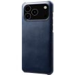 Захисний чохол Deexe Leather Back Cover для iPhone 18 Pro Max / 17 Pro Max - Green (423816G)