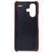 Защитный чехол Deexe Leather Back Cover для Xiaomi Redmi Note 13 Pro+ - Red (340565R). Фото 3 из 4