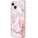 Защитный чехол Deexe Marble Style для Apple iPhone 13 - Rose Gold (370812RG). Фото 1 из 4