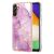 Защитный чехол Deexe Marble Style для Samsung Galaxy A35 (A356) - Light Purple: фото 1 из 5