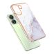 Защитный чехол Deexe Marble Style для Xiaomi Redmi 13C / Poco C65 - White (342560W). Фото 2 из 6