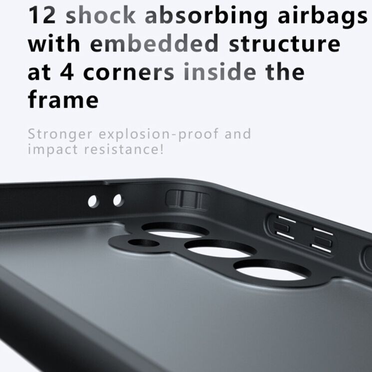 Защитный чехол Deexe Matte Skin для Samsung Galaxy S25 (S931) - Black: фото 2 из 7
