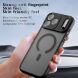 Захисний чохол Deexe Matte Skin with MagSafe для iPhone 18 Pro / 17 Pro  - Transparent / Black (423657H). Фото 8 з 10