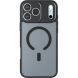 Захисний чохол Deexe Matte Skin with MagSafe для iPhone 18 Pro / 17 Pro  - Transparent / Black (423657H). Фото 2 з 10