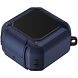 Защитный чехол Deexe Orbit Shield для Samsung Galaxy Buds 4 / Buds 4 Pro - Black / Blue (407421BL). Фото 1 из 8