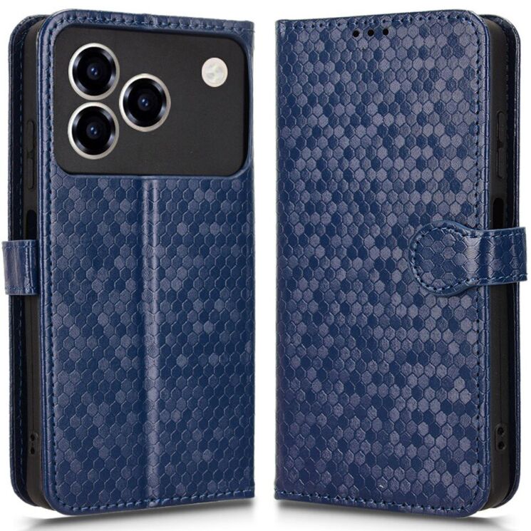 Защитный чехол Deexe Pegasus Cover для ZTE Blade A76 - Dark Blue: фото 1 из 7