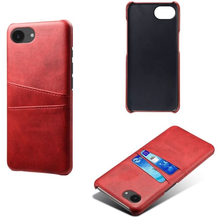 Защитный чехол Deexe Pocket Case для Apple iPhone 16e - Red: фото 5 из 5