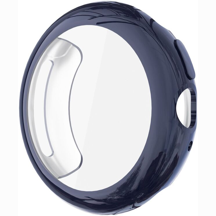 Защитный чехол Deexe Protective Frame для Google Pixel Watch 4 (41mm) - Midnight Blue: фото 1 из 7