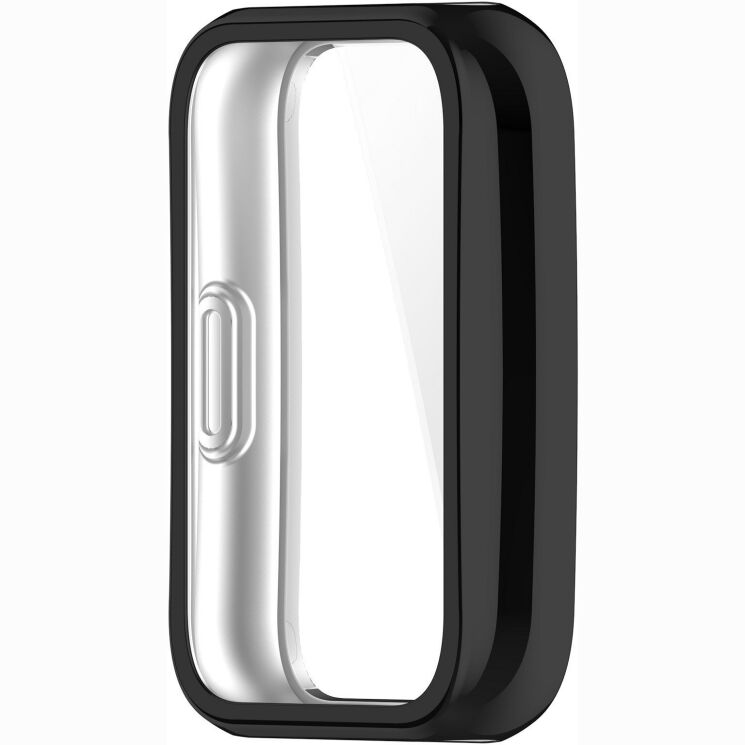 Защитный чехол Deexe Protective Frame для Huawei Band 11 - Electroplated Black (331001B) Защитный чехол Deexe Protective Frame для Huawei Band 11 - Electroplated Black: фото 5 из 7