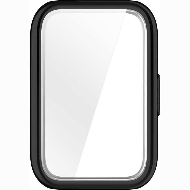 Защитный чехол Deexe Protective Frame для Huawei Band 11 - Electroplated Black (331001B) Защитный чехол Deexe Protective Frame для Huawei Band 11 - Electroplated Black: фото 6 из 7