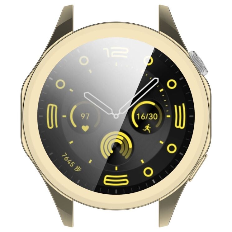 Защитный чехол Deexe Protective Frame для Huawei Watch GT 4 (46mm) - Gold: фото 4 из 8