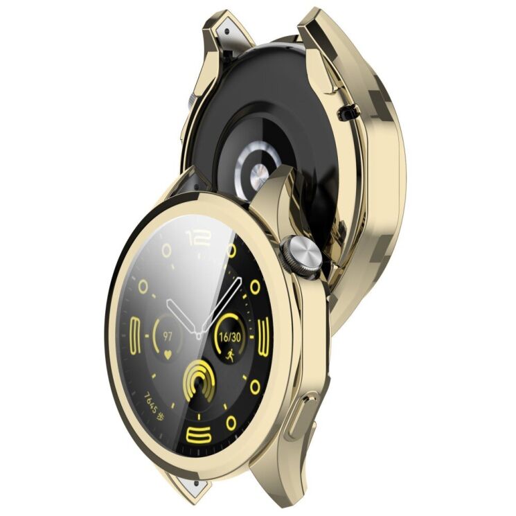 Защитный чехол Deexe Protective Frame для Huawei Watch GT 4 (46mm) - Gold: фото 7 из 8