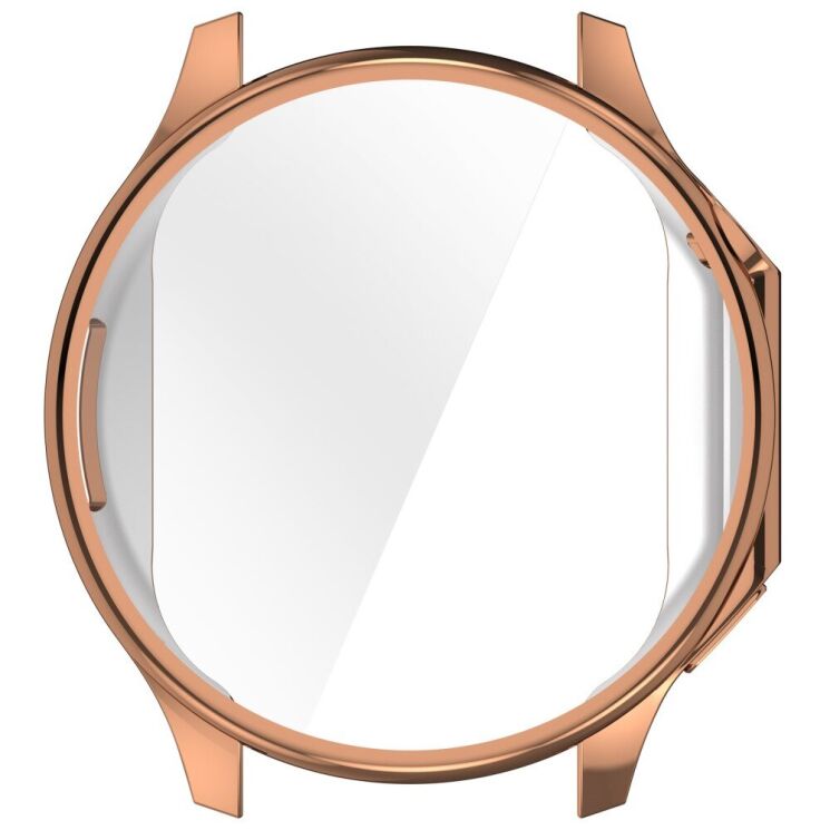 Защитный чехол Deexe Protective Frame для OPPO Watch X / OnePlus Watch 2 - Rose Gold: фото 4 из 7