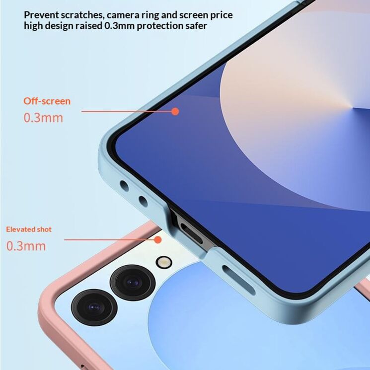 Защитный чехол Deexe Satin Case для Samsung Galaxy Flip 8 - Yellow: фото 7 из 8