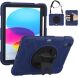 Защитный чехол Deexe Shockproof Case для Apple iPad 10.9 (2022) / iPad 11 (2025) - Navy Blue (306455DB). Фото 1 из 6
