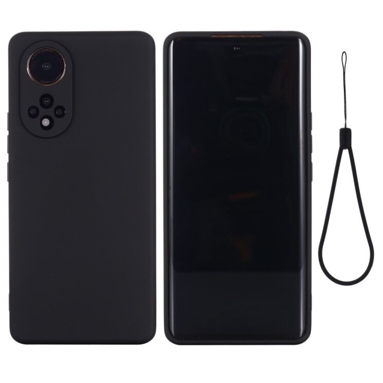 Силіконовий (TPU) чохол Deexe Silicone Case для Huawei Nova 9 - Black: фото 2 з 6