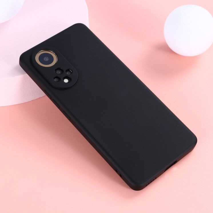 Силіконовий (TPU) чохол Deexe Silicone Case для Huawei Nova 9 - Black: фото 3 з 6