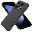 Защитный чехол Deexe Silicone Case для Infinix Note 40 - Black (351412B)