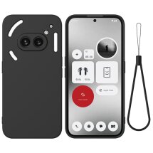 Защитный чехол Deexe Silicone Case для Nothing Phone (2a) Plus - Black: фото 1 из 8