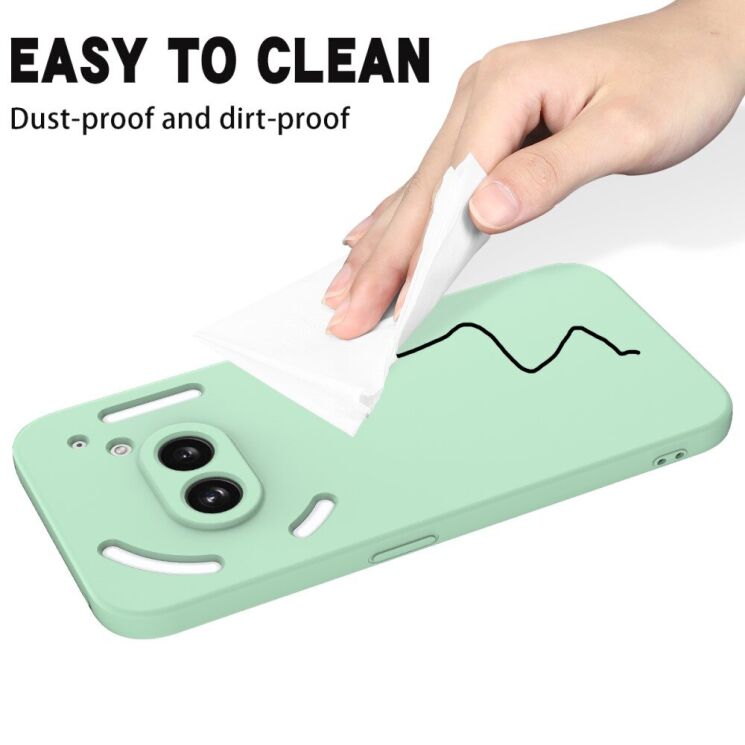 Защитный чехол Deexe Silicone Case для Nothing Phone (2a) Plus - Black: фото 8 из 8