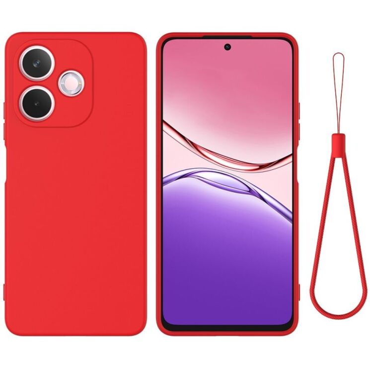 Защитный чехол Deexe Silicone Case для Oppo A5 Pro (4G/5G) - Red: фото 1 из 8