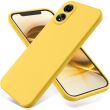 Защитный чехол Deexe Silicone Case для OPPO A58 - Yellow (2337906Y)