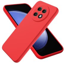 Защитный чехол Deexe Silicone Case для Realme 13 Plus - Red: фото 1 из 7