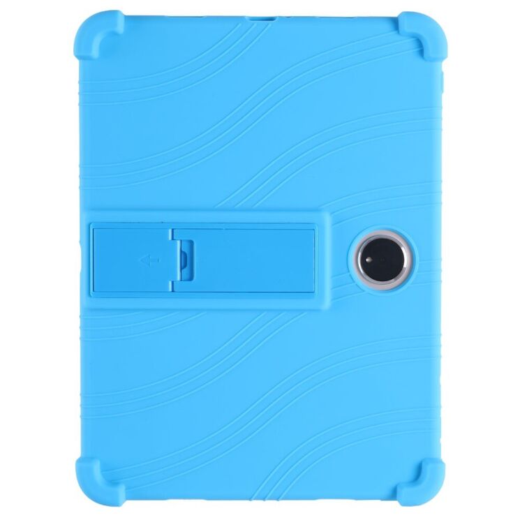 Защитный чехол Deexe Silicone Kickstand для OnePlus Pad Pro - Baby Blue: фото 1 из 10