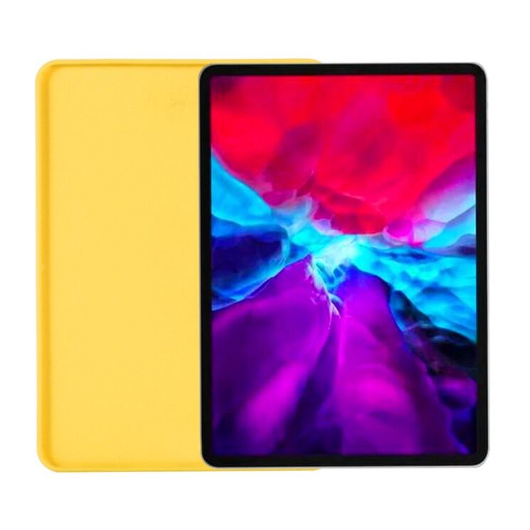 Защитный чехол Deexe Silicone Shell для Apple iPad Pro 13 (2024) - Yellow: фото 4 из 9