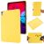 Защитный чехол Deexe Silicone Shell для Apple iPad Pro 13 (2024) - Yellow: фото 1 из 9