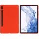 Защитный чехол Deexe Silicone Shell для Samsung Galaxy Tab S7 (T870/875) / S8 (X700/706) - Red (250142R). Фото 2 из 12