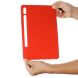 Защитный чехол Deexe Silicone Shell для Samsung Galaxy Tab S7 (T870/875) / S8 (X700/706) - Red (250142R). Фото 8 из 12