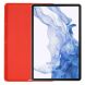Защитный чехол Deexe Silicone Shell для Samsung Galaxy Tab S7 (T870/875) / S8 (X700/706) - Red (250142R). Фото 4 из 12