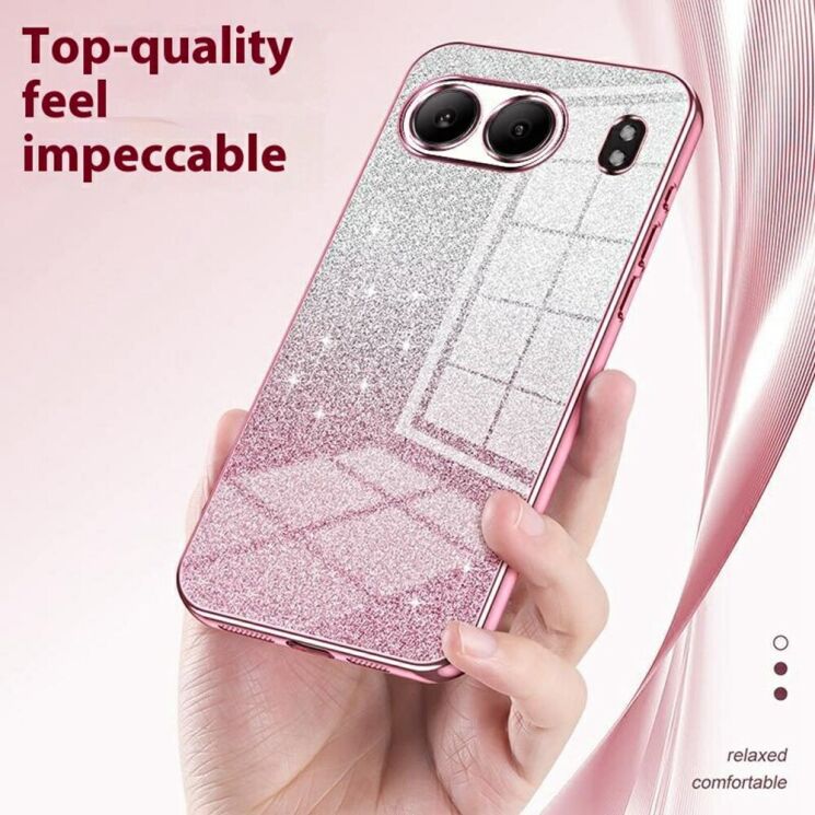 Захисний чохол Deexe Sparkles Cover для OnePlus Nord 4 - Pink: фото 9 з 10