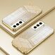 Защитный чехол Deexe Sparkles Cover для Samsung Galaxy S22 (S901) - Gold (296323F). Фото 2 из 7
